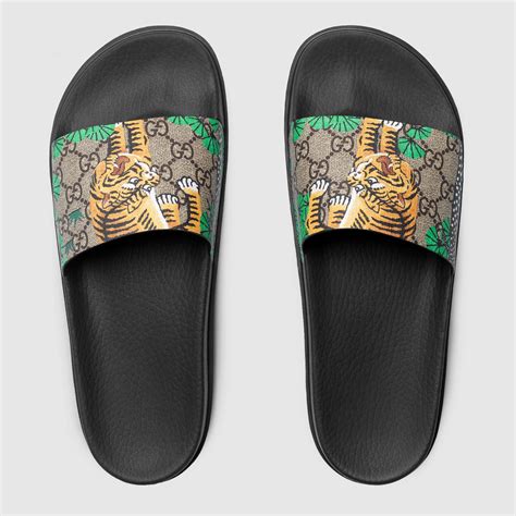 gucci bengal slides